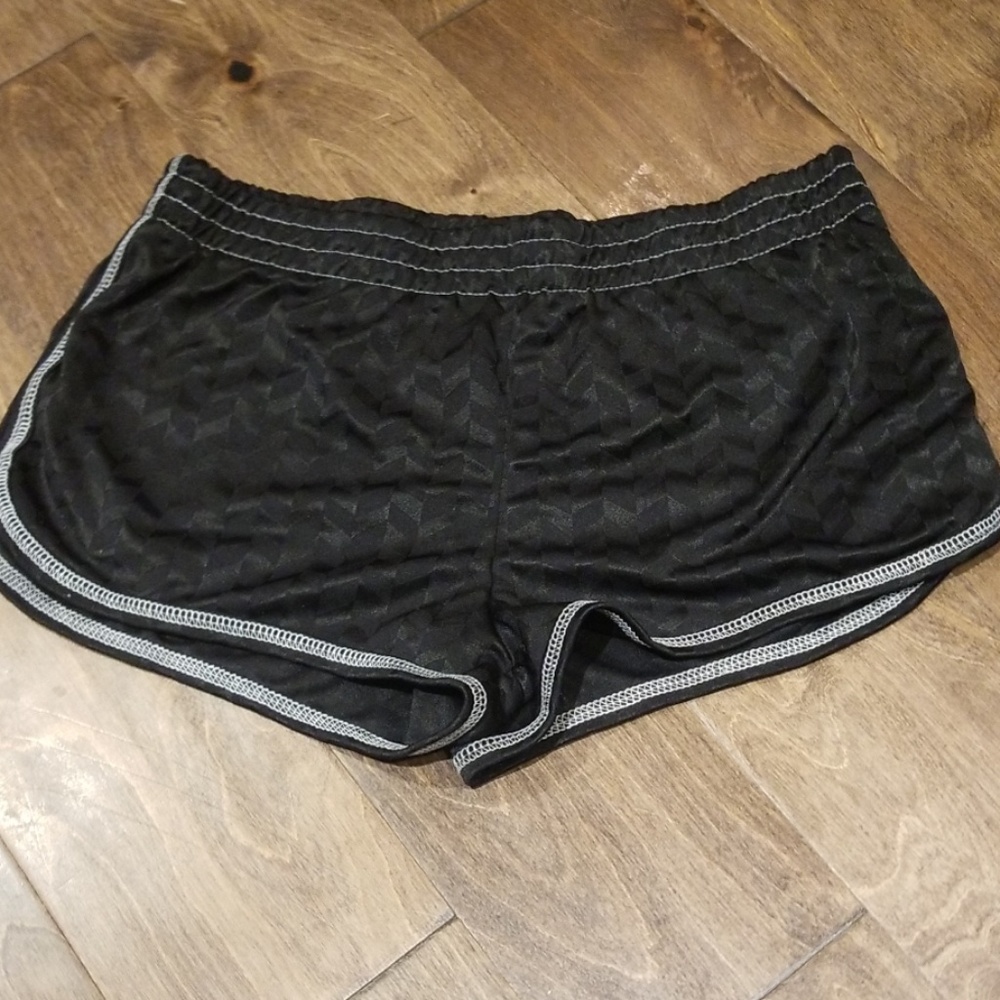 Black Track Shorts